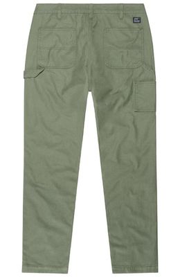 Regular fit worker style pants