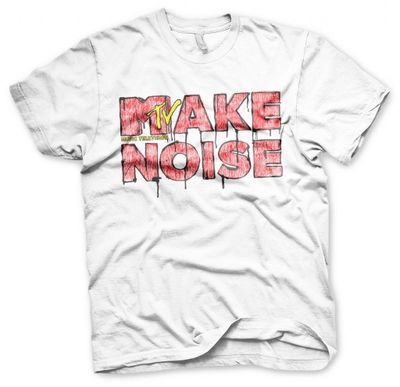 Make Noise - MTV T-Shirt: Make a statement with this MTV T-Shirt! Show your support for the music channel and make some noise!