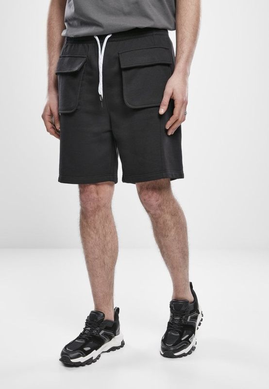 Sweat shorts med store lommer