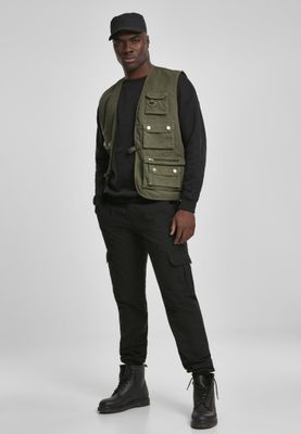 Worker vest cotton fabric