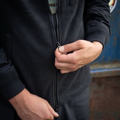 MA-1 fleece bomber jacket