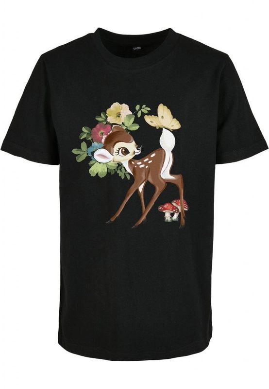 Black kids shirt with Bambi