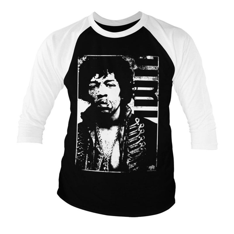 Jimi Hendrix baseball 3/4 sleeve