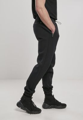 Black sporty men's trousers