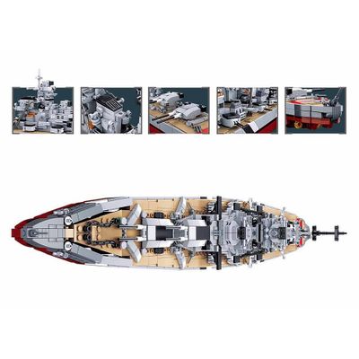 Bismarck Battleship 2 in 1 - Sluban - M38-B1102