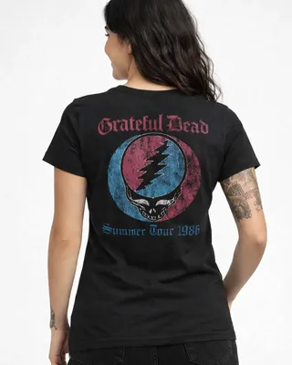 Grateful Dead - 1986 Summer Tour Girly Tee