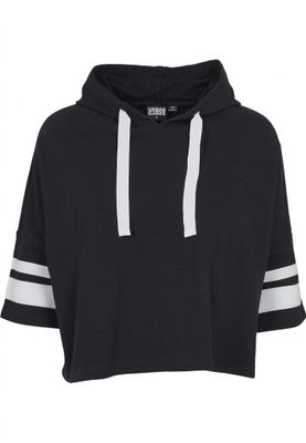 Ladies Taped Short Sleeve Hoody