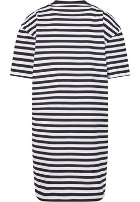 Women's striped oversize t-shirt dress