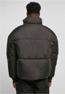 Oversize puffer jacket in short model men