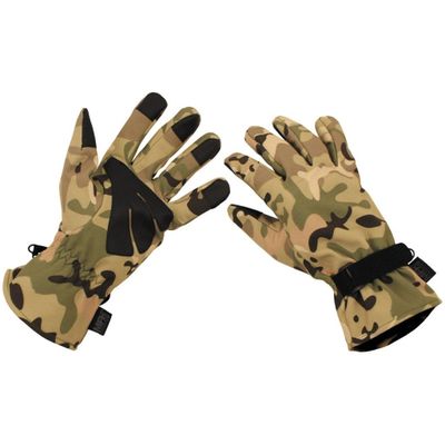 Gloves in softshell