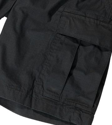 Ripstop cargo shorts in cotton fabric