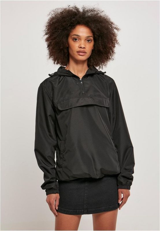 Ladies Recycled Basic Pull Over Jacket