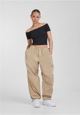 Belly shirt with open shoulders