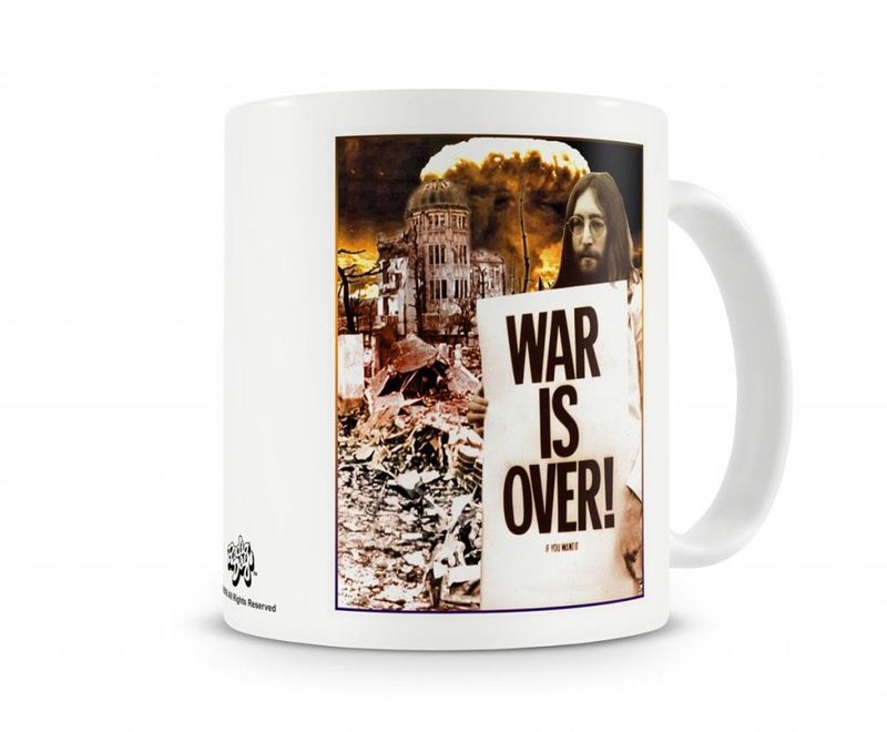 John Lennon - War Is Over kaffekrus