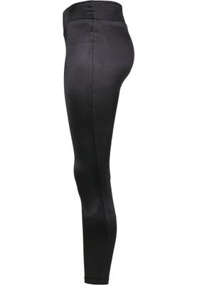 Stramme og blanke leggings med en høj talje
