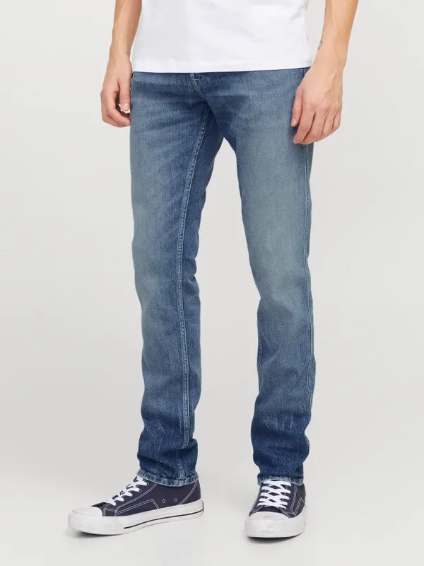 Slim fit jeans GLENN denver för herr – blue denim