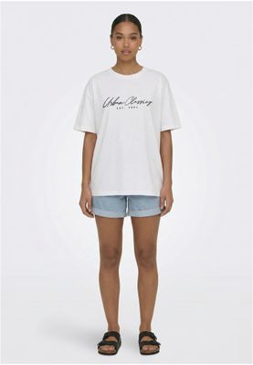 T-shirt för dam i bomullsjersey – vit
