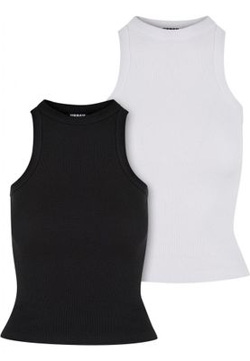 Racer Back Rib Top 2-Pack - Women's