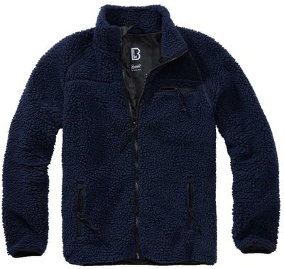 Navy fleece jacket teddy - men