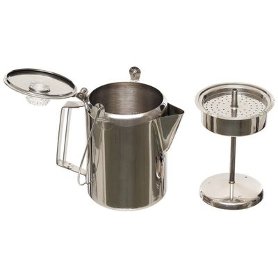 Coffee pot with percolator