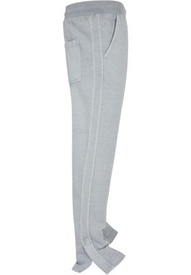 Soft trousers with wide cuffs and slits