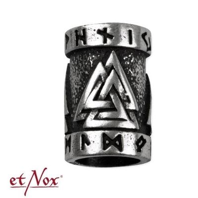 Valknut beard jewelry