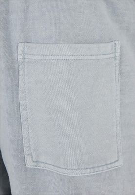Soft trousers with wide cuffs and slits