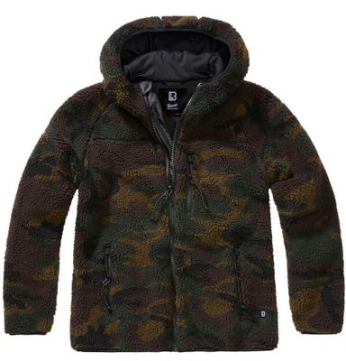 Teddy Fleece zip jacket woodland - Ladies