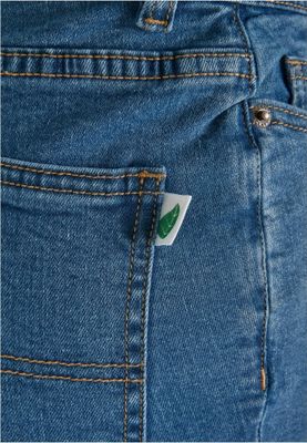 Ladies Organic High Waist Flared Denim Pants