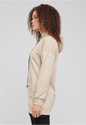 Women's hoodie with diamond pattern