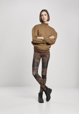 Höghalsad sweatshirt dam