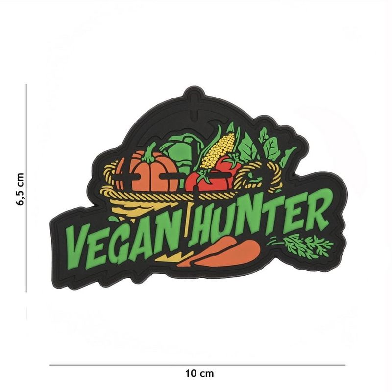Vegan hunter PVC patch
