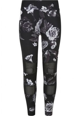 Girls Tech Mesh AOP Leggings