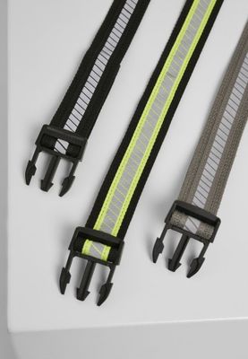 Belt with reflector in three-pack