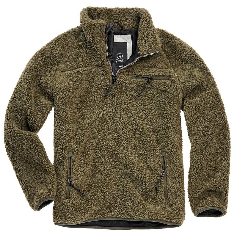 Fleecejakke teddy pullover