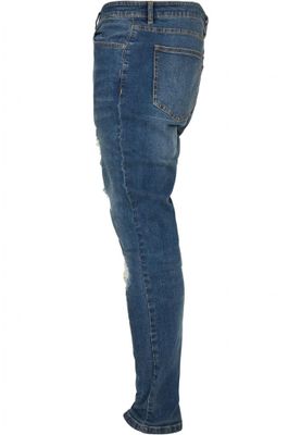 Heavy Destroyed Slim Fit Jeans