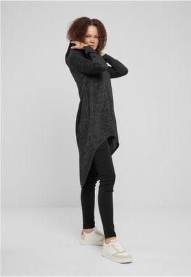 Hoodie dress with long back