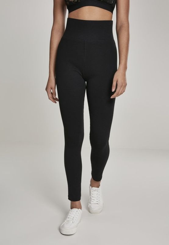 Black leggings with extra high waist