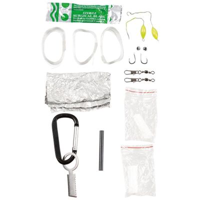 Survival kit on carbine hook