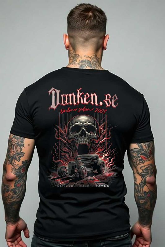 Flaming Hot Rod T-shirt - Dunken.se