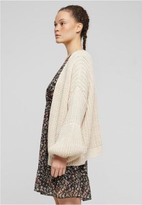 Women's thick knitted cardigan