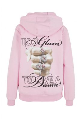 Give A Damn Ladies Fluffy Hoody