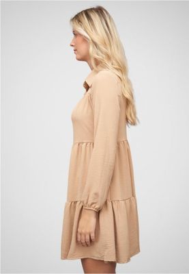 Beige Ruffle dress