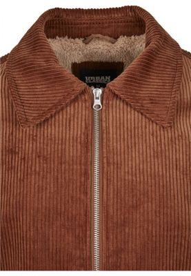 Men's toffee-colored corduroy jacket