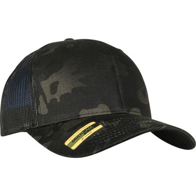 Camouflage trucker cap