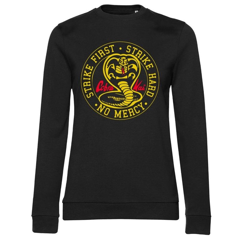 Cobra Kai Round Patch Girly Sweatshirt