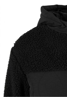 Sherpa Crinkle Nylon Mix Jacket