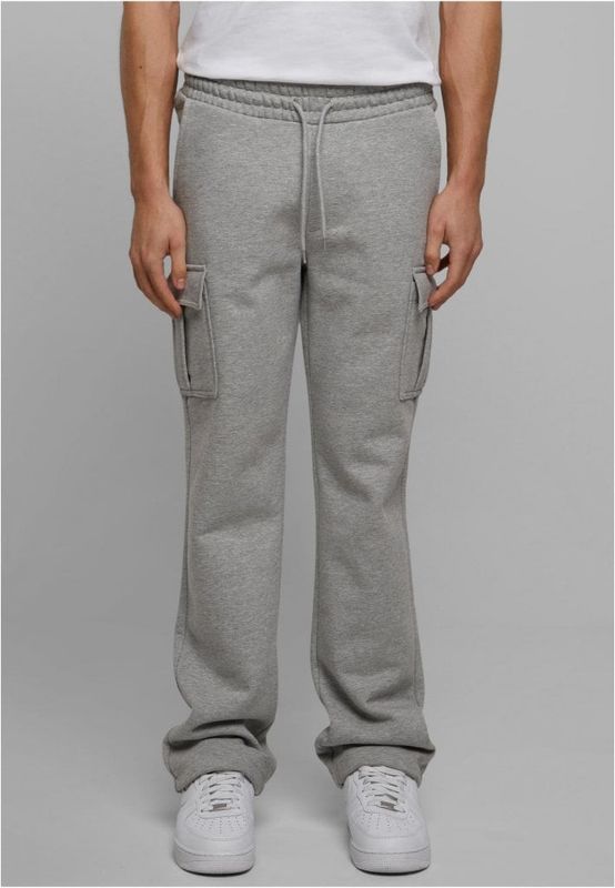 Heavy Straight Leg Cargo Sweatpants
