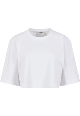 Kort oversize t-shirt til kvinder