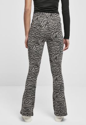 Zebra boot cut leggings dam